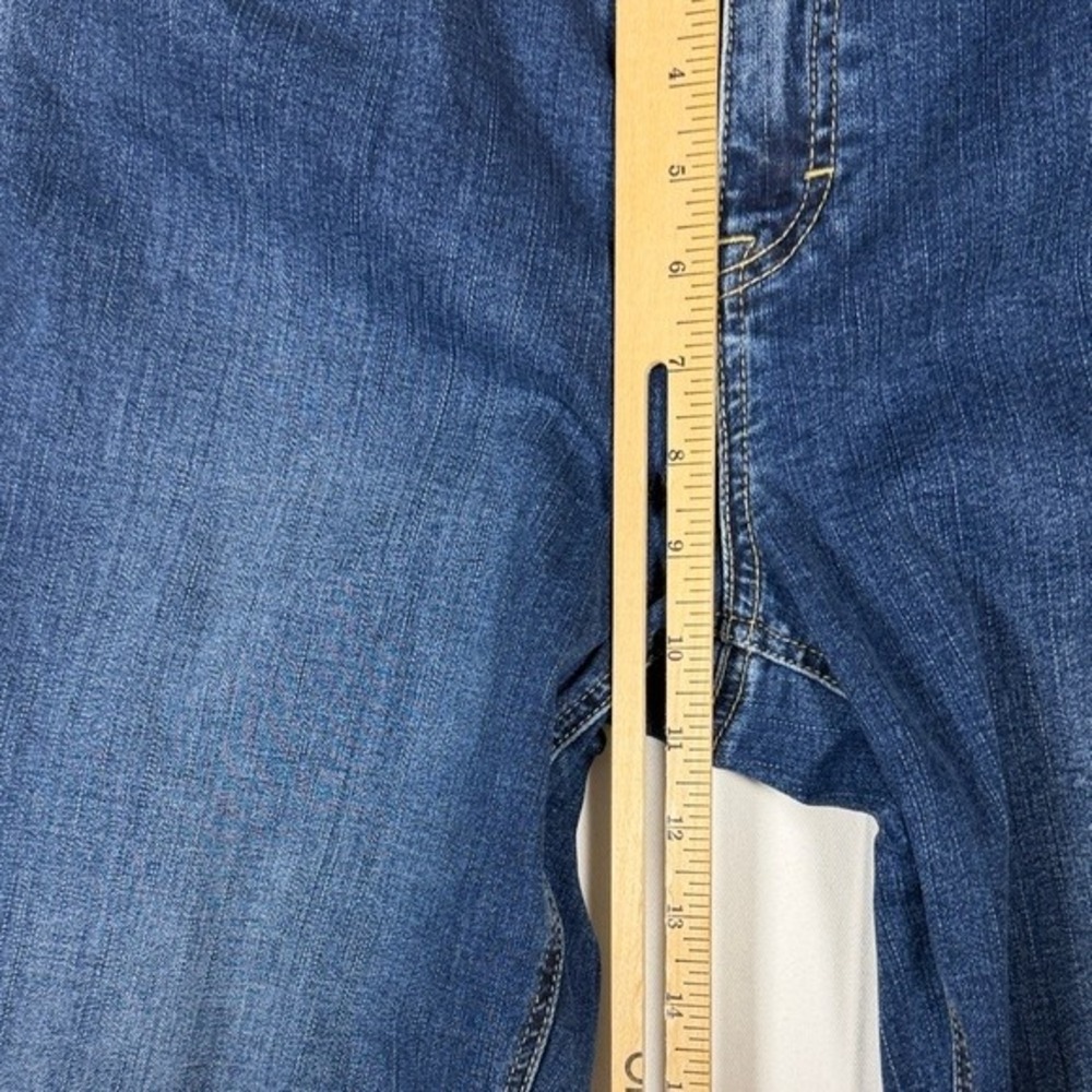 Tommy Bahama Womens Straight Leg‎ Jeans Dark Wash Blue Stretch Denim Size 32x29 - Picture 9 of 10